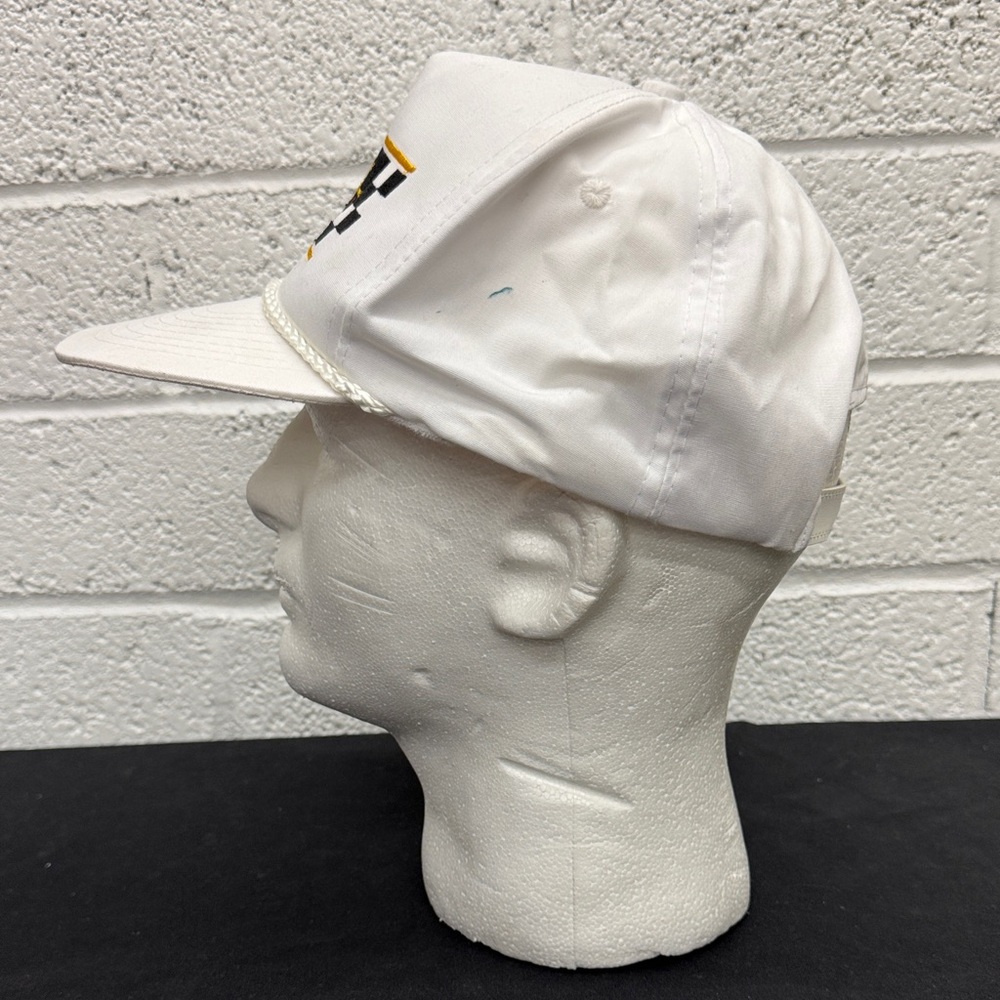 Pyroil White Racing Cap vintage NSCAR - Picture 7 of 10